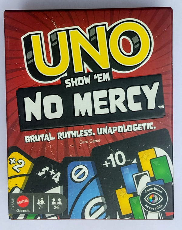 UNO NO MERCT CARD GAME