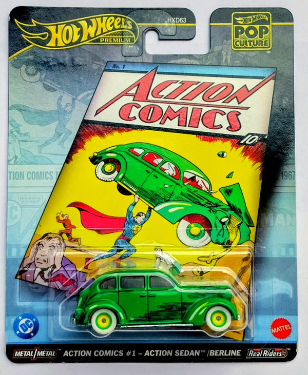 POP CULTURE ACTION COMICS GREEN